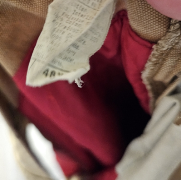 Carhartt bibs khacki tan insulated 48x34 - Picture 14 of 16